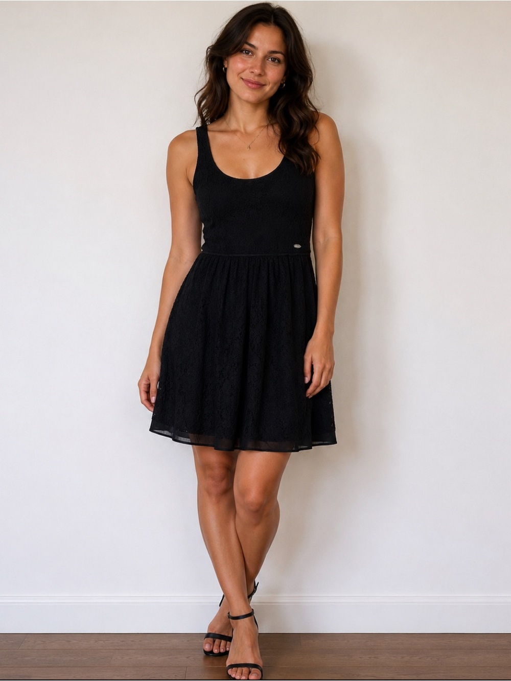 Guess lace black dress